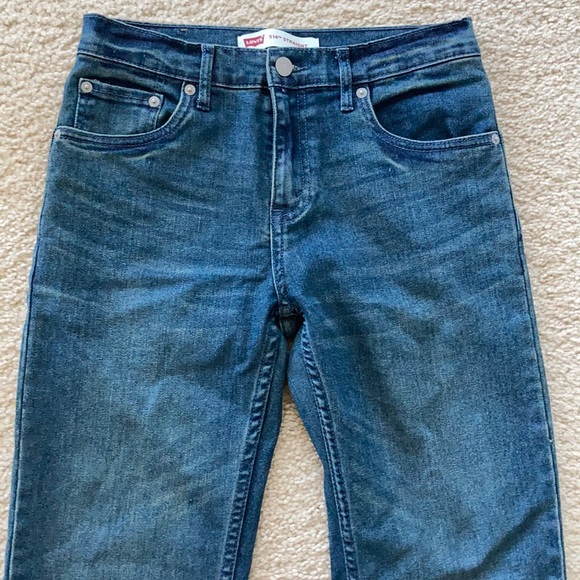 Boys Levi’s 514 Straight Fit Jeans - Picture 3 of 7